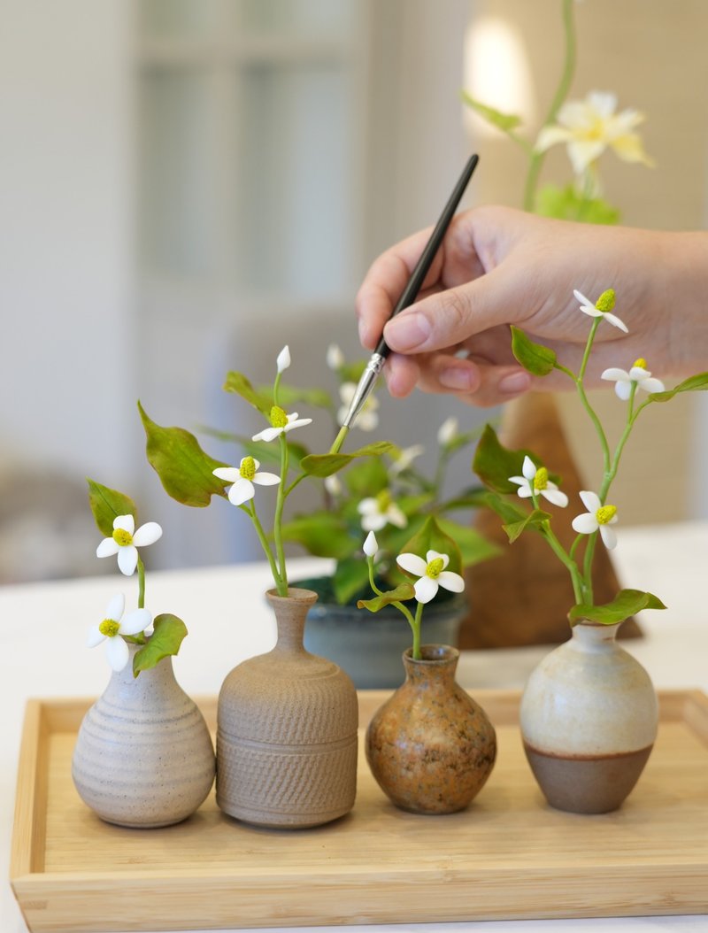 招生中/手作黏土花藝——折耳根 雙人另有優惠 限平日 - 植栽/花藝 - 樹脂 