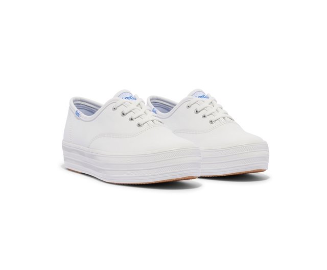 Keds white trainers best sale