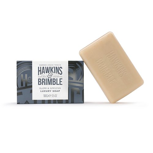 Hawkins & Brimble 英國霍金斯 專業男士理容 台灣總代理 香氛沐浴皂 100G
