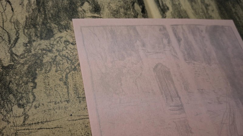 Liuyingchieh Giudecca Venezia Postcard - Venice Travel Sketch Postcard - การ์ด/โปสการ์ด - กระดาษ สึชมพู