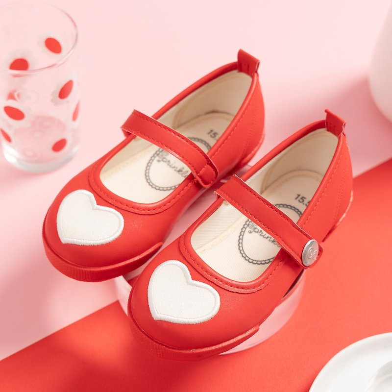 Didi sparkling love little red shoes - Kids' Shoes - Other Materials 