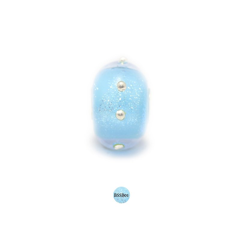 niconico Bead Code BSSB01 - สร้อยคอ - แก้ว สีน้ำเงิน