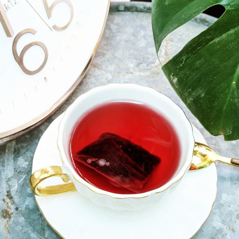 紓壓茶黑醋栗果茶茶包10入/袋 熱泡 冷泡 - 茶葉/茶包/水果茶 - 新鮮食材 白色