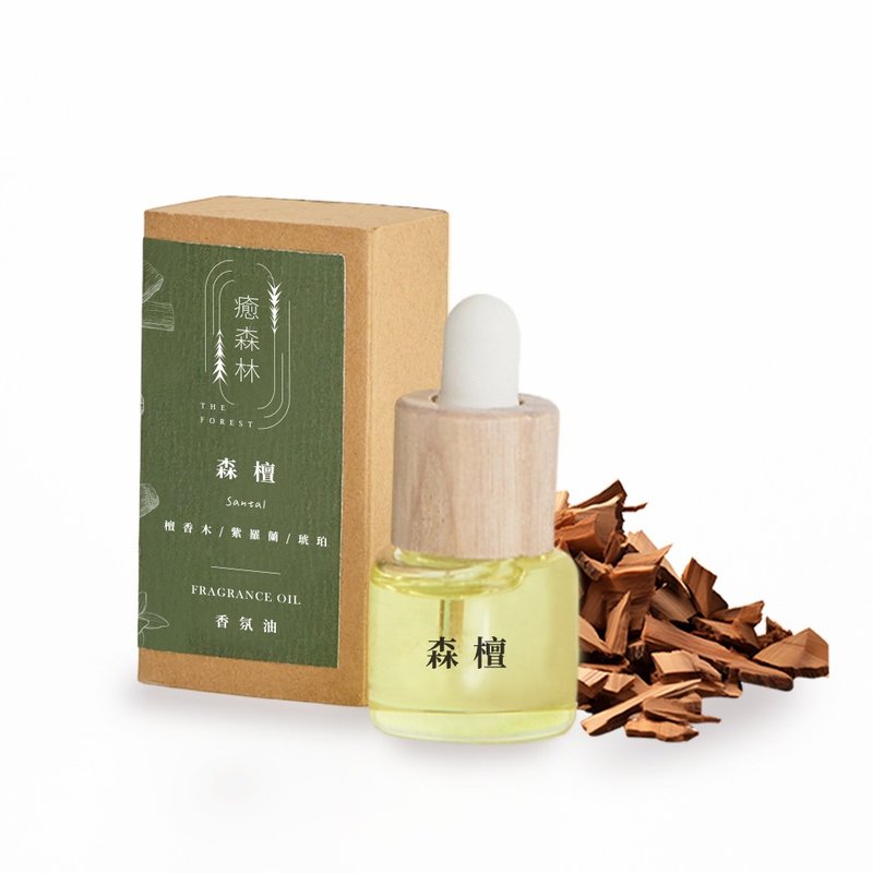 Sandalwood Space Fragrance Oil - น้ำหอม - แก้ว สีกากี