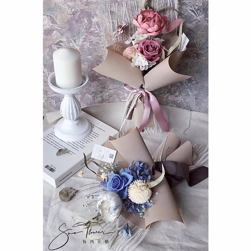 Flower Bouquet/Confession Bouquet/Proposal Bouquet/Birthday Gift/Graduation Bouquet - Dried Flowers & Bouquets - Other Materials 