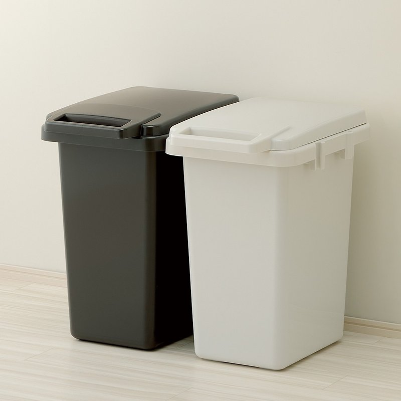 Japan RISU (H&H Series) Linked Environmental Trash Can 33L - Trash Cans - Plastic 