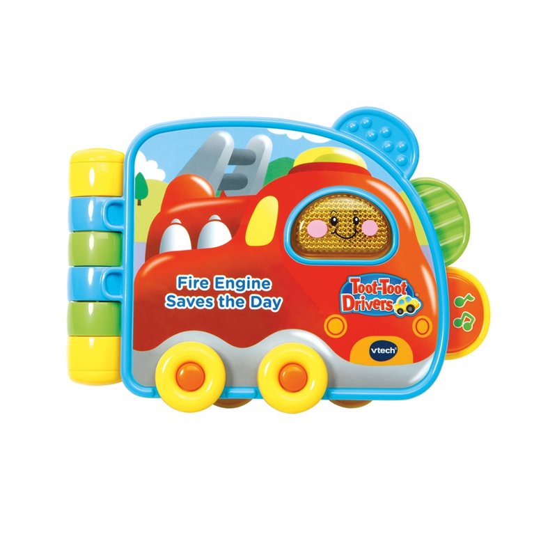 Vtech　嘟嘟車生活翻翻書-消防車 - 寶寶/兒童玩具/玩偶 - 塑膠 