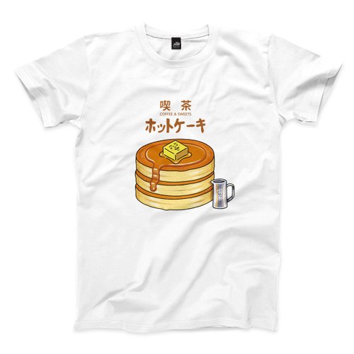 どこのケーキでしょう？Tシャツ ティーショップ クリームパンケーキ - ユニセックス Tシャツ - 2色