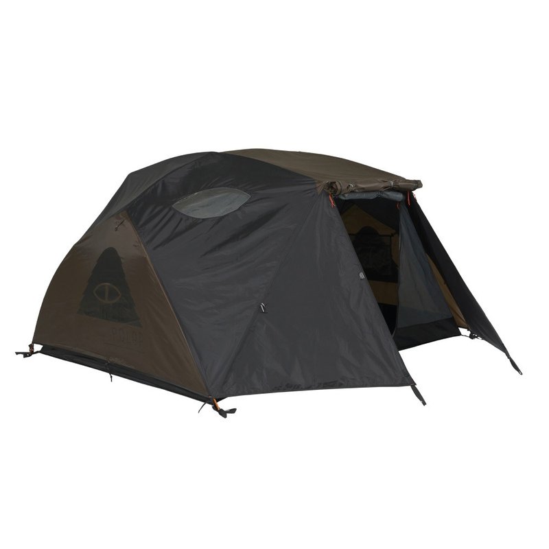 POLER TWO PERSON TENT 雙人帳篷 / 黑色-深棕 / 限量商品 - 野餐墊/露營用品 - 其他材質 多色