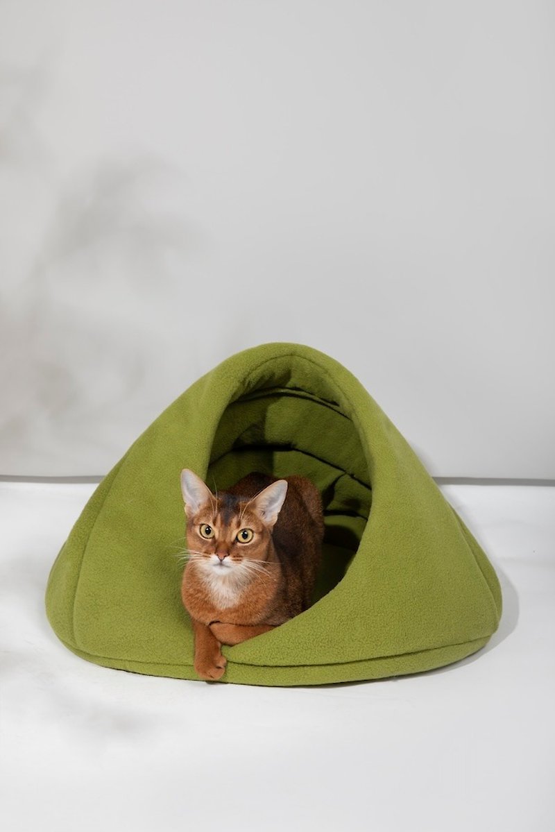【HiDREAM】Semi-enclosed cat house (multi-color) - Bedding & Cages - Other Man-Made Fibers Multicolor