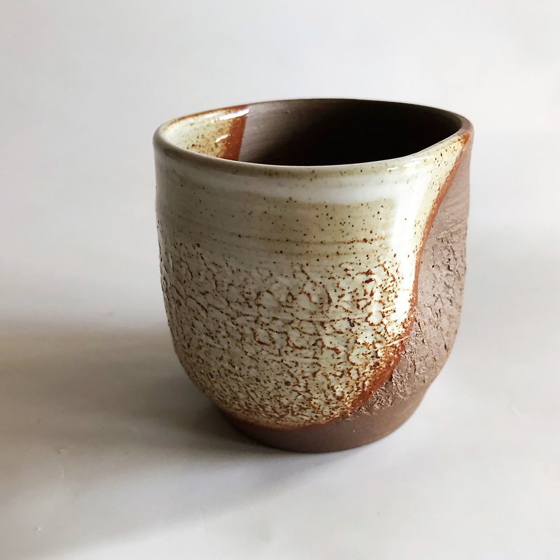 Pottery Teapots & Teacups Multicolor - Wanchai Ceramic Workshop-Iron Ore Glaze Modified Holding Cup• Hand-drawn embryo, hand-made, teacup, tea set/orphan