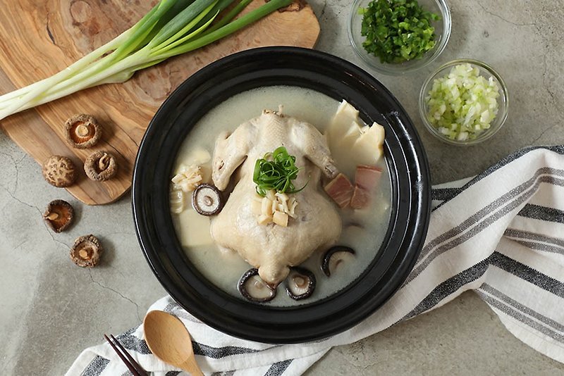 [Limited time] Extremely fresh casserole scallop chicken soup 1700g (solid content 780g)