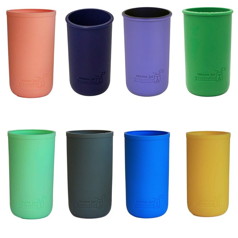 Lifestyle wide mouth Silicone cup holder - Beverage Holders & Bags - Silicone Multicolor