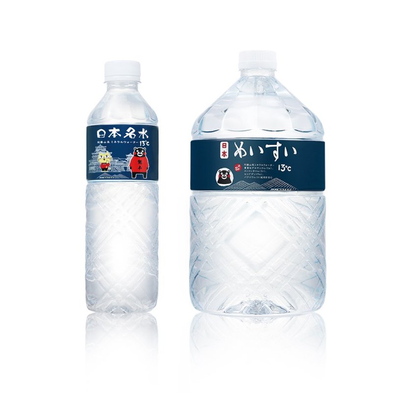 【日本名水13度C】玉名貓款600mlx24入/箱+6000mlx2入/箱日本原裝 - 養生/保健食品/飲品 - 其他材質 透明