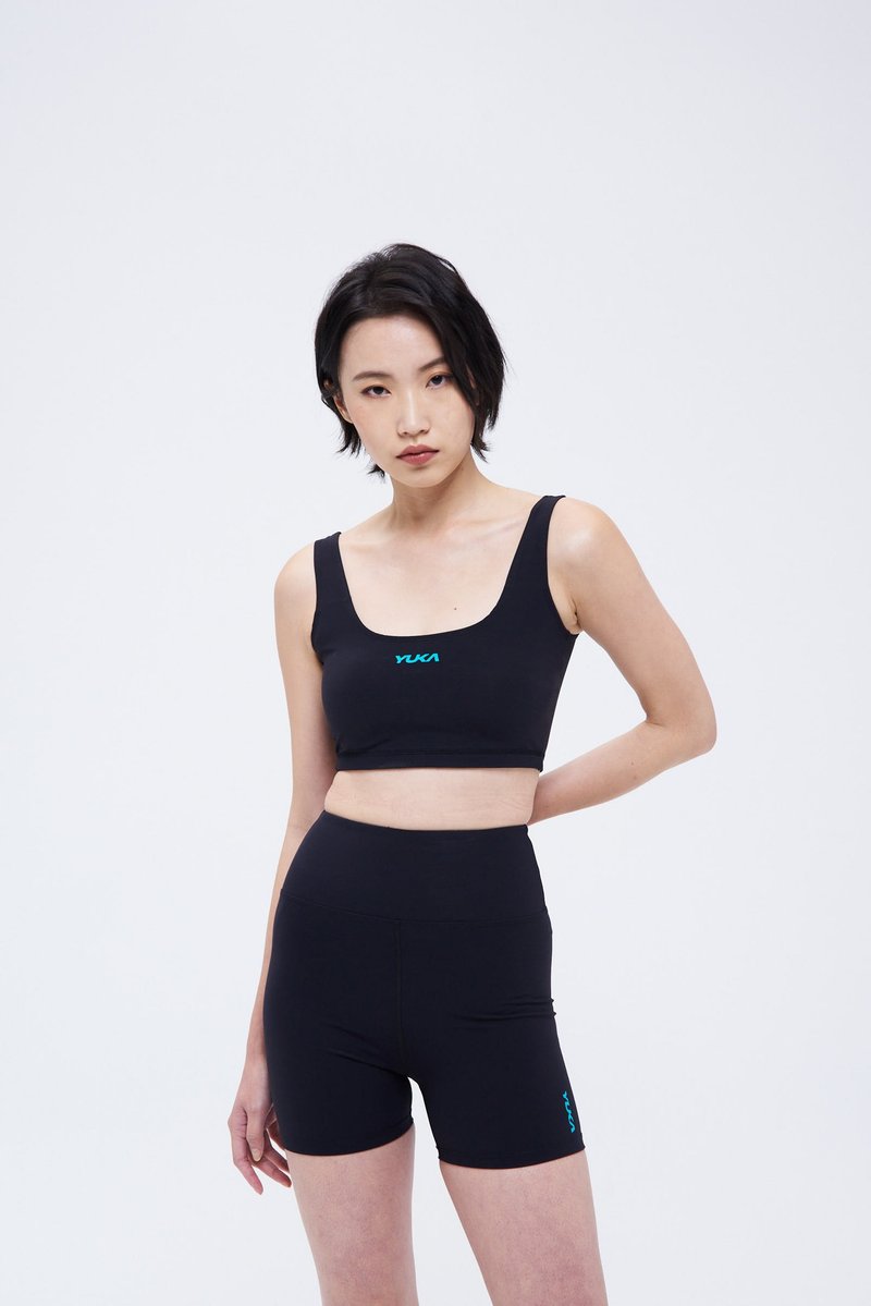 ULTIMATE POWER COLLECTION - LUXLITE Scoop Bra - ชุดชั้นในกีฬาผู้หญิง - ไนลอน สีดำ