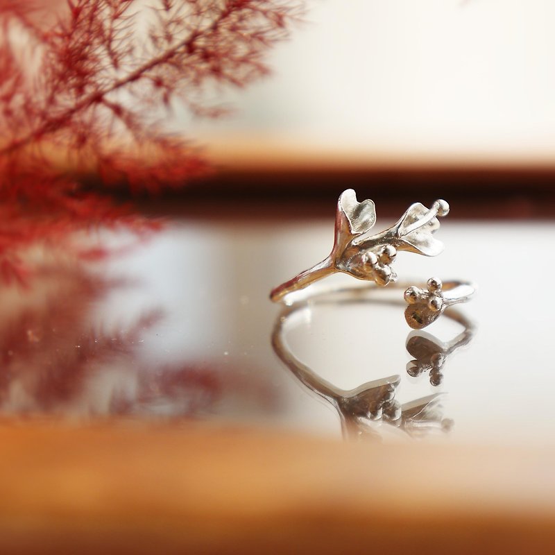 Botanical Ring. Handmade Jewellery. Original Design - General Rings - Sterling Silver Silver