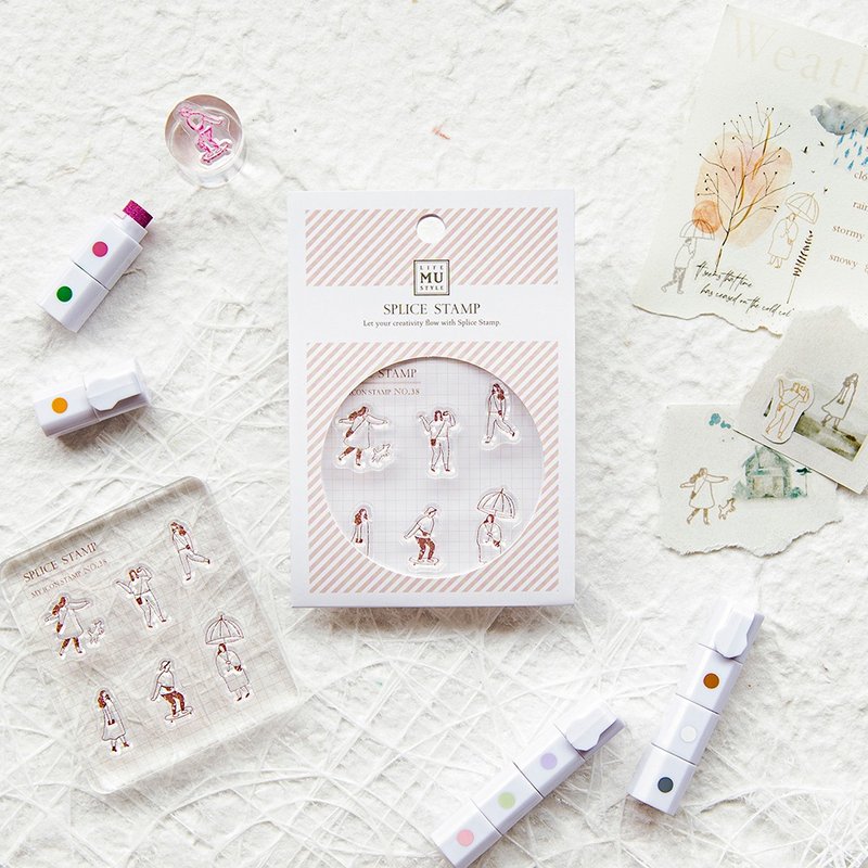 【My Icon Stamp】no.38 | Clear Stamp - Stamps & Stamp Pads - Silicone Transparent