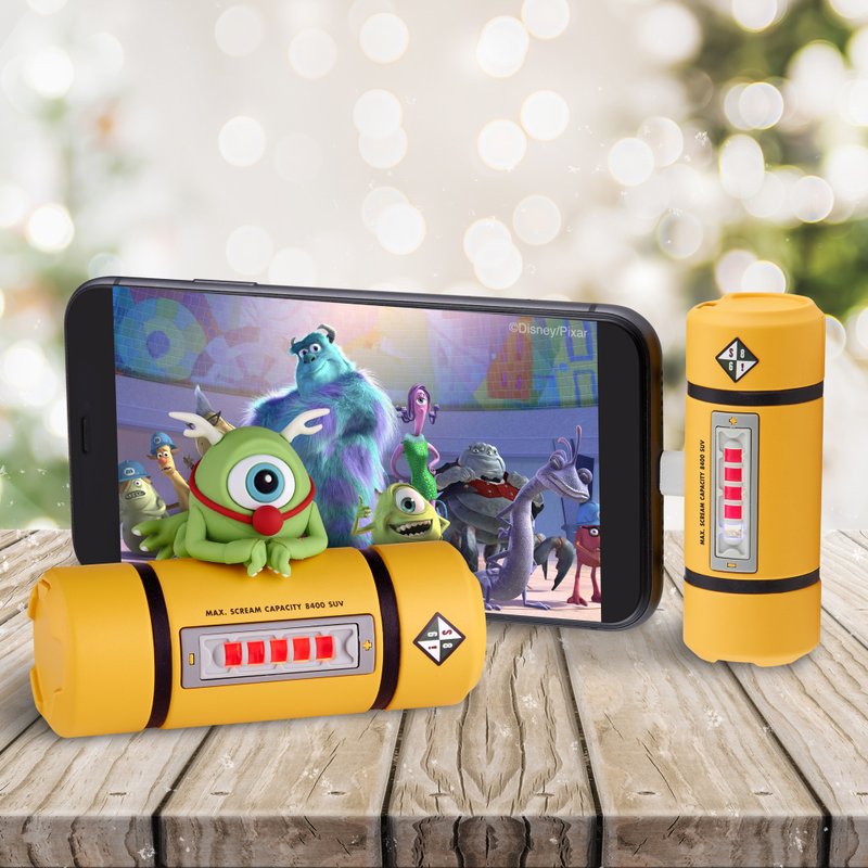 infoThink Disney Monsters series Smart Fast Charging Power Bank-Mike - ที่ชาร์จ - วัสดุอื่นๆ สีเขียว