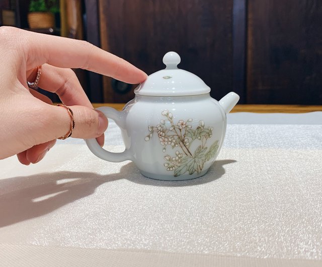 白釉　小丸蓋物　No.４〜６        