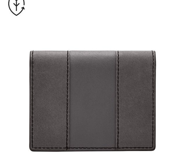 Fossil Men's Everett Leather Card Case Wallet