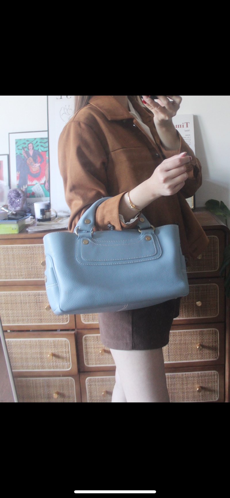 Celine中古手提包 boogie handbag - 手提包/手提袋 - 真皮 