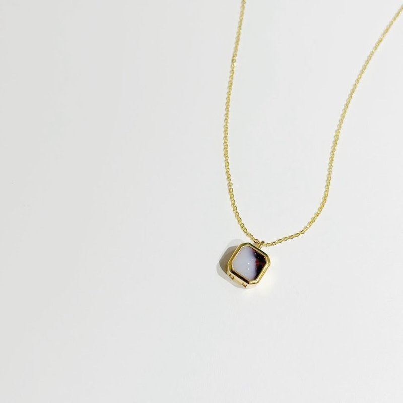 925純銀 時光寶石x夢幻花園 母乳項鍊 - 嬰兒飾品 - 銀 