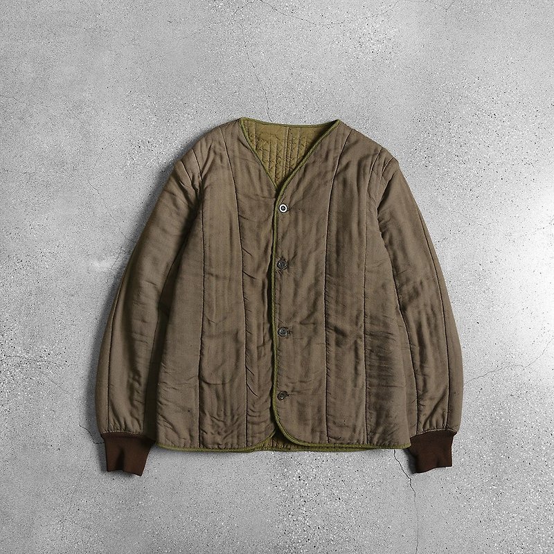 60's Czech Republic Liner Jacket - เสื้อแจ็คเก็ต - ผ้าฝ้าย/ผ้าลินิน 