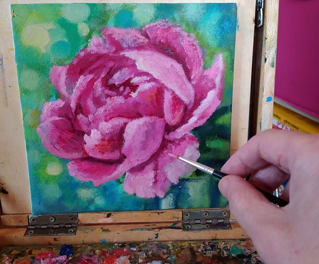 葉牡丹 絵画 Masako.w 通販 2298410｜Creema(クリーマ)