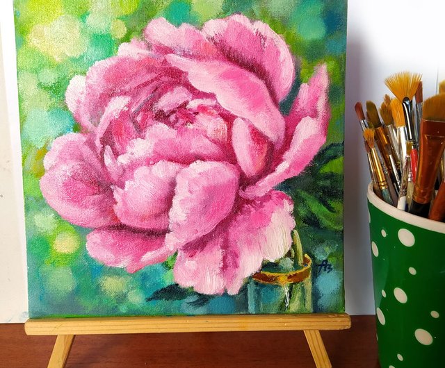 油絵　花の絵 d2bc62a45a8332fdc5acbebb8e2891