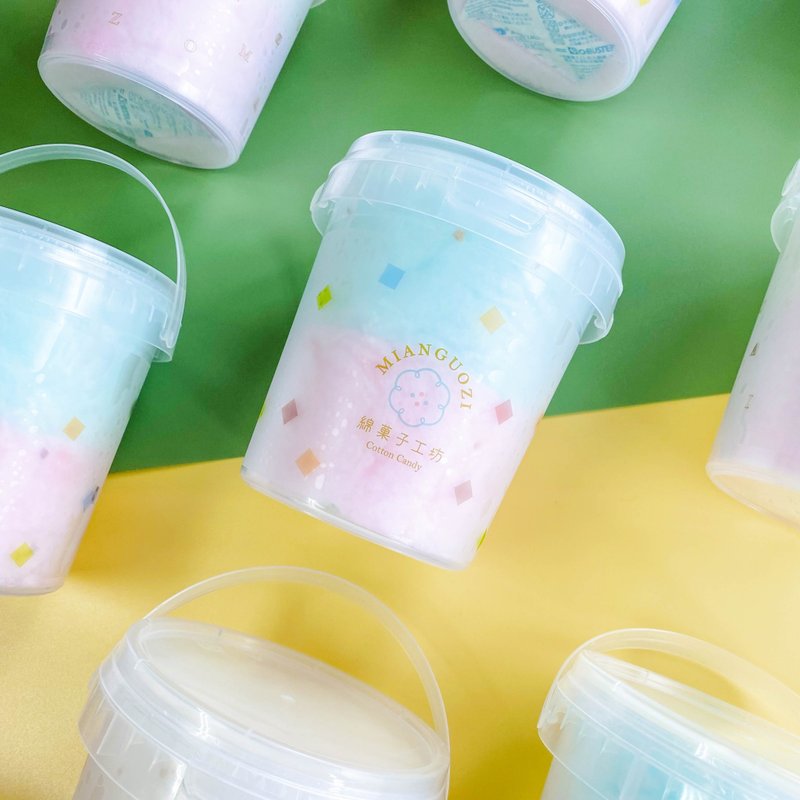 【Mian Guozi】Barrel Cotton Candy - Snacks - Plastic Pink