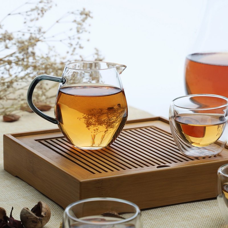 柳川公杯(300ml) - 茶壺/茶杯/茶具 - 玻璃 黑色