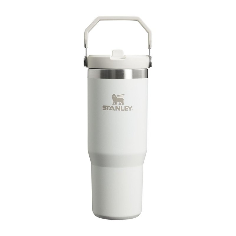 STANLEY Classic Series IceFlow Portable Straw Cup 0.88L / Ice White - กระบอกน้ำร้อน - สแตนเลส หลากหลายสี