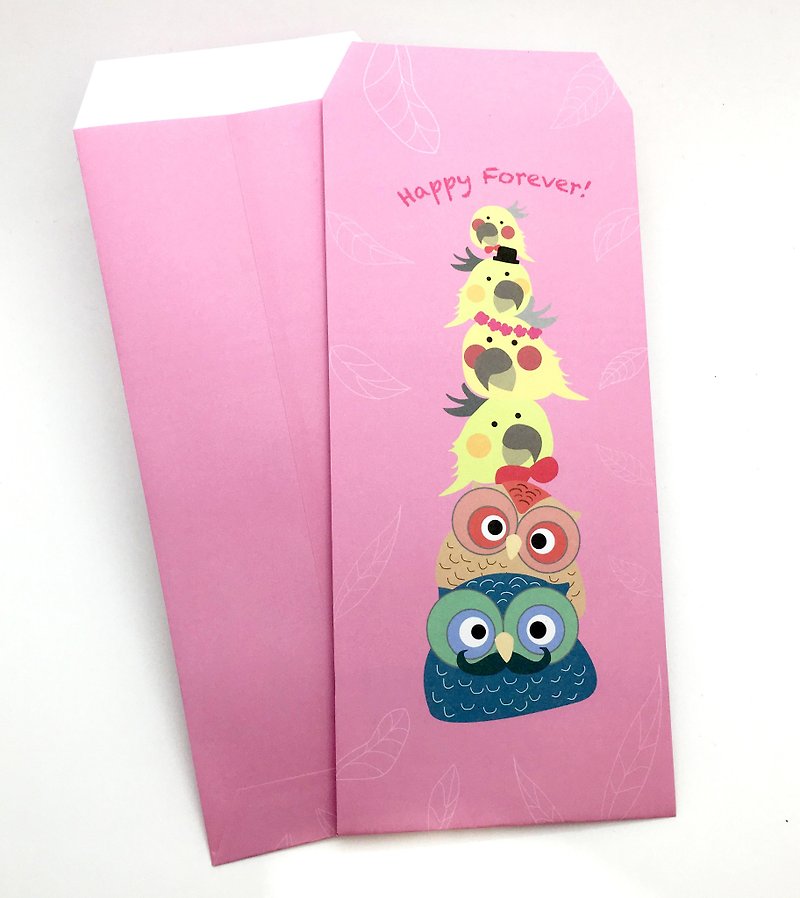 Happy forever envelope bag - Chinese New Year - Paper Pink
