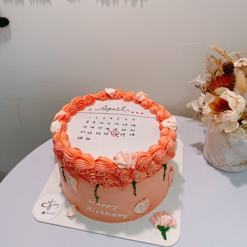 小女孩的花園 燃燒蛋糕 客製化蛋糕 月曆/照片 生日蛋糕 鑠甜點 - 蛋糕/甜點 - 新鮮食材 