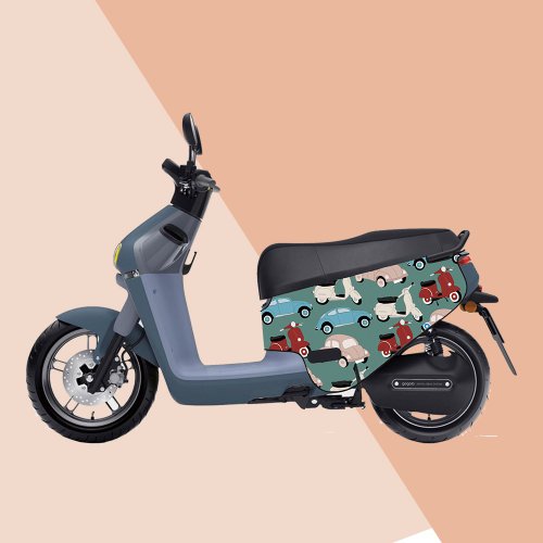 JB Design文創設計 gogoro防刮車套-iD9 交通工具綠
