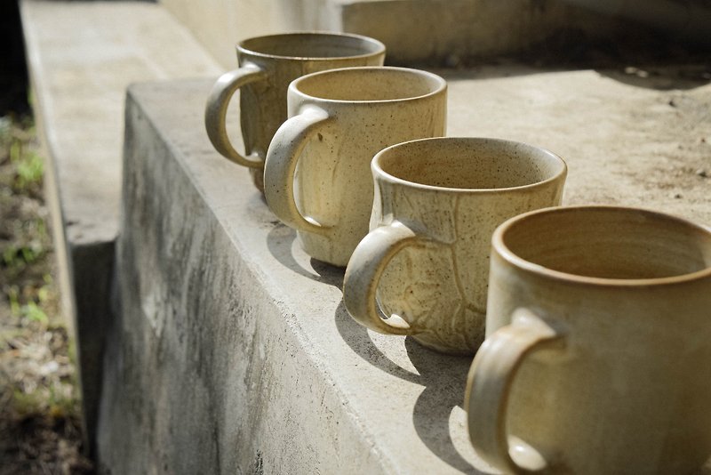 [Returning cells to life] Good series - life food utensils earthenware pottery coffee cup mug - Cups - Pottery Brown