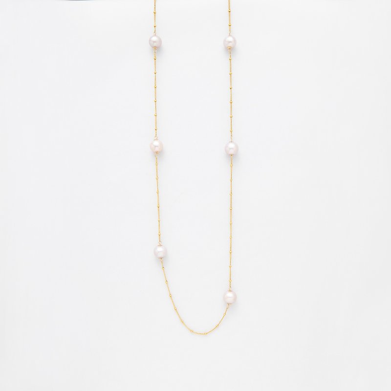 Pearl Necklaces - Starry series in the early summer night sky-14KGF Auriga multi-way pearl necklace