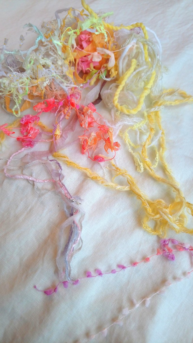 Diary Decoration 5-30 cm (10 g) Mixed Shed wire - Knitting, Embroidery, Felted Wool & Sewing - Cotton & Hemp Yellow
