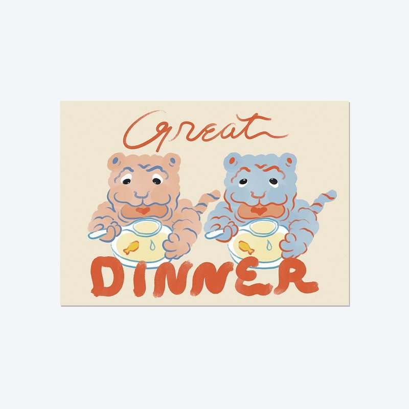 Great Dinner 你是哪種吃貨? | A3大海報 | 無框 - 海報/掛畫/掛布 - 紙 多色