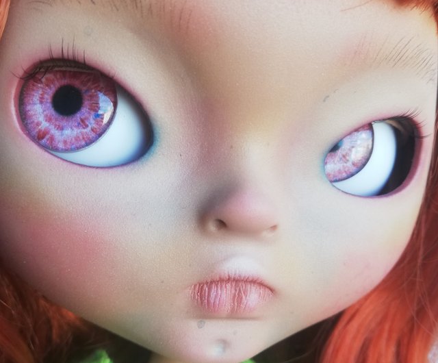 ブライス人形カスタムbl12532/3227レッドミックスブロンドヘア1/6 bjdかわいいob24（C ヌード人形 ブライス人形カスタムbl12532⁄3227レッドミックスブロンドヘア1⁄6 bjd