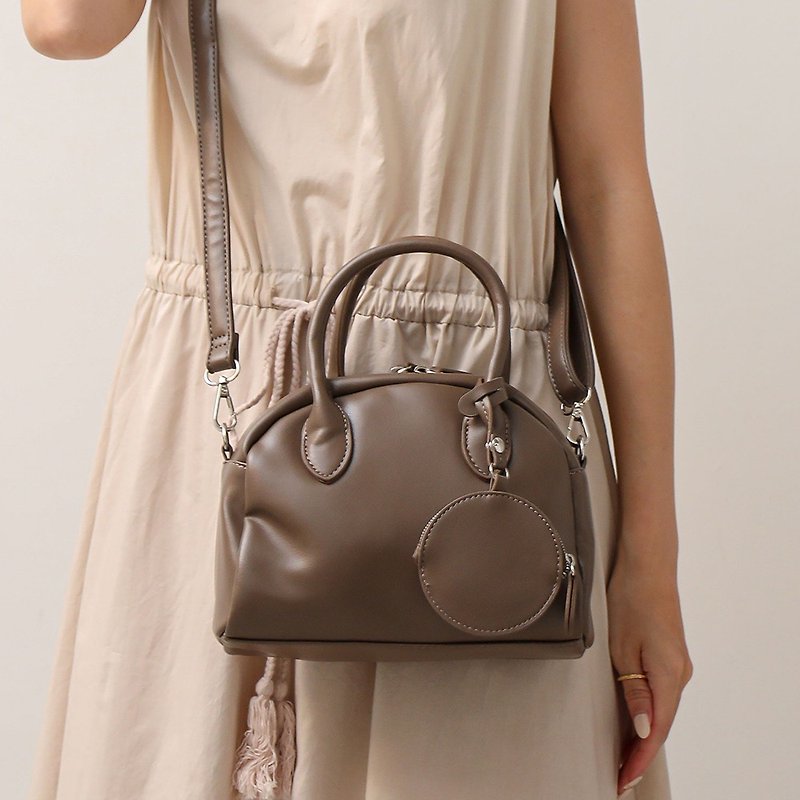 ALTROSE from Japan Baguette Sepia Shoulder Bag (Brown) - Messenger Bags & Sling Bags - Faux Leather Brown