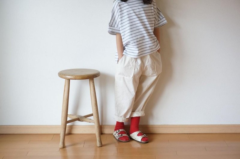 Cotton horse cloth Baker pants 90,100 - その他 - コットン・麻 