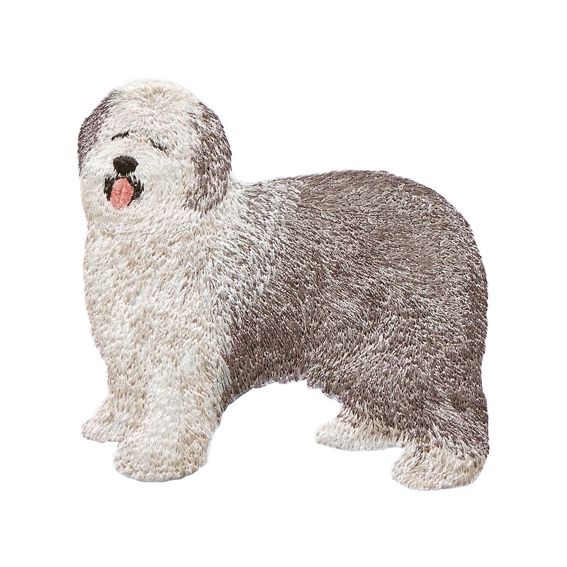 Emjour Dog Series Embroidered Pressing Sticker-English Shepherd
