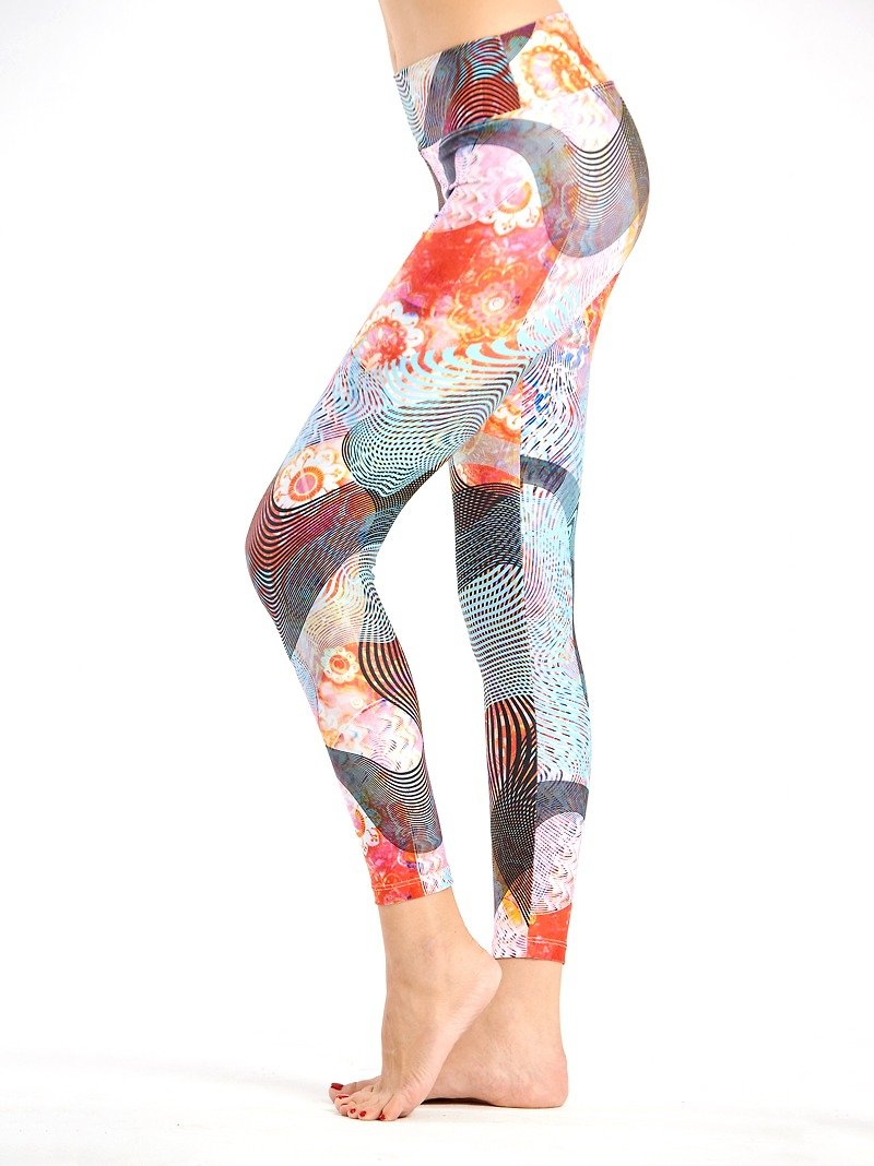 MIRACLE 摩瑞格│ Yoga pants Listen the Wind - กางเกงวอร์มผู้หญิง - เส้นใยสังเคราะห์ 