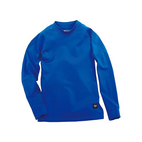 Wildland 荒野戶外 【Wildland 荒野】兒童遠紅外線彈性內衣 中藍色 W2680-77