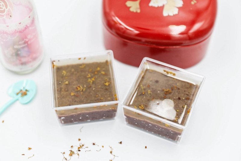台北單身限定來聯誼台北單身限定紅豆桂花糕X金箔點綴 手作互動 - 烘焙/烹飪/料理 - 玻璃 