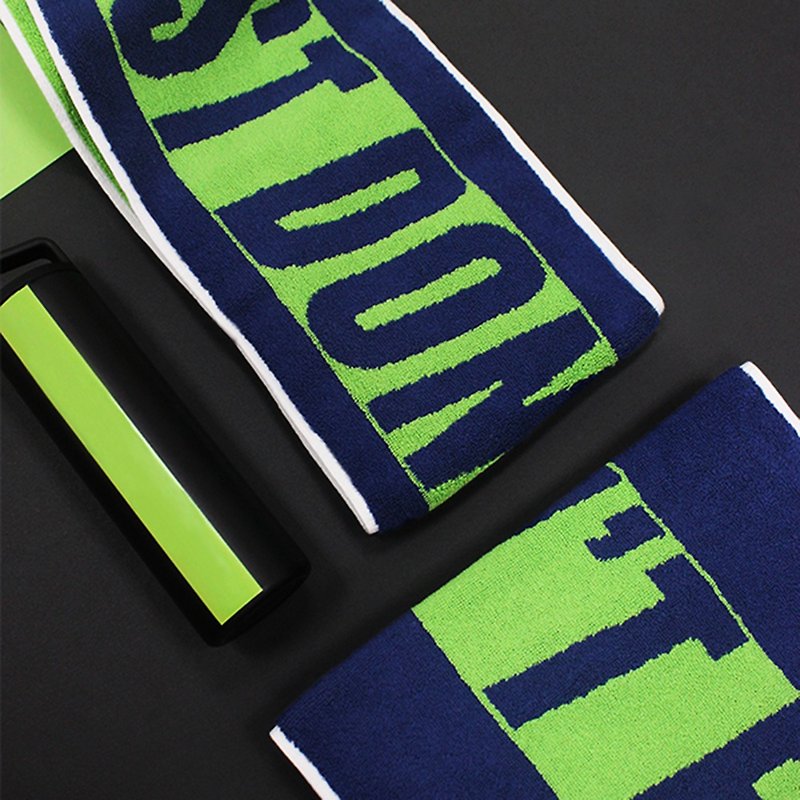 【Footer】FOO Aesthetic Functional Sports Towel-Don&#39;t Eat It (Thick)-Green