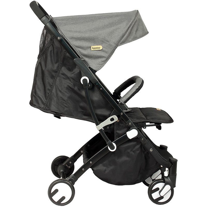 Looping Squizz3 Luggage Stroller|Extreme Gray (Available for Boarding + Free Rain Cover & Storage Bag) - Strollers - Other Materials 