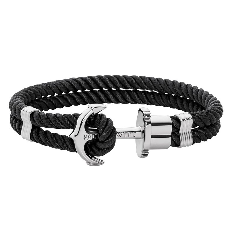 Paul Hewitt Anchor Bracelet PHREP Sliver PH-PH-N-S-B - สร้อยข้อมือ - ไนลอน 