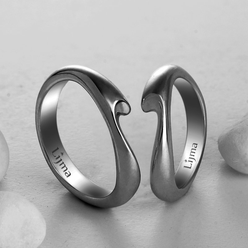 Precision laser engraving service (within 10 characters) - General Rings - Precious Metals 